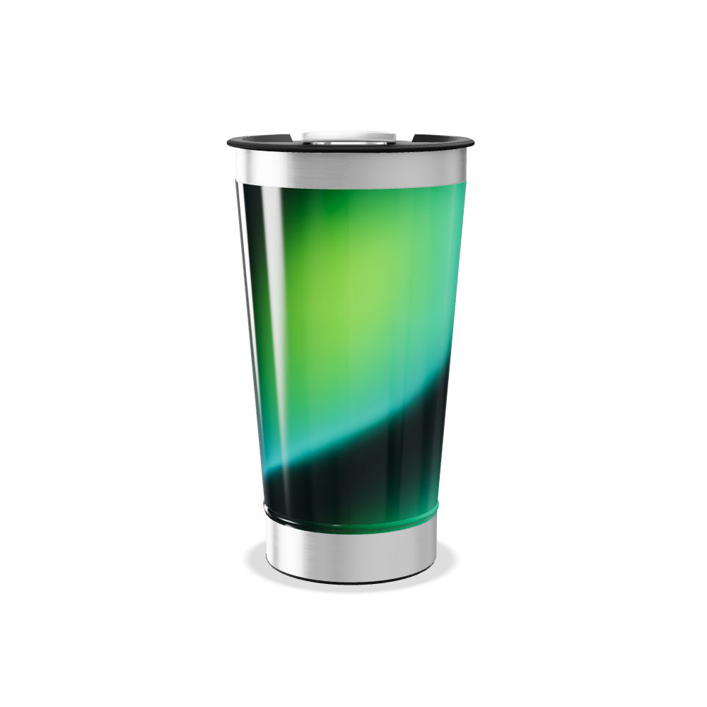 Copo Térmico - Azul Degradê Inox