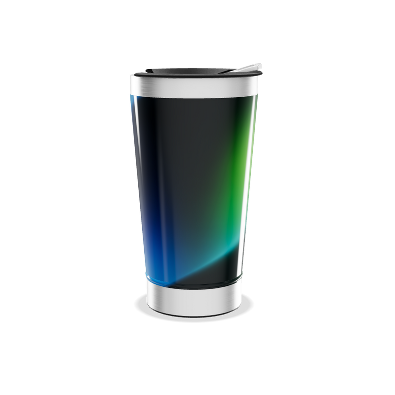 Copo Térmico - Azul Degradê Inox