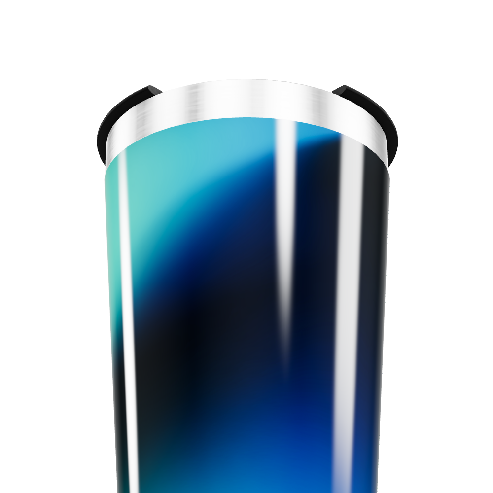 Copo Térmico - Azul Degradê Inox