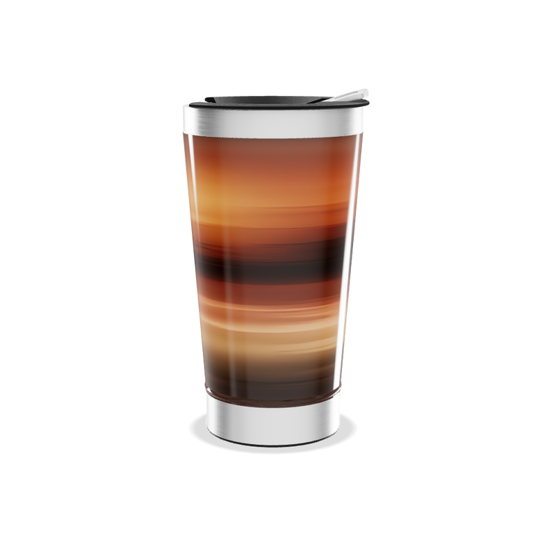 Copo Térmico - Estampa Degradê Marrom