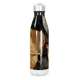 Garrafa Inox Folhas - Preta Dourada 500ml