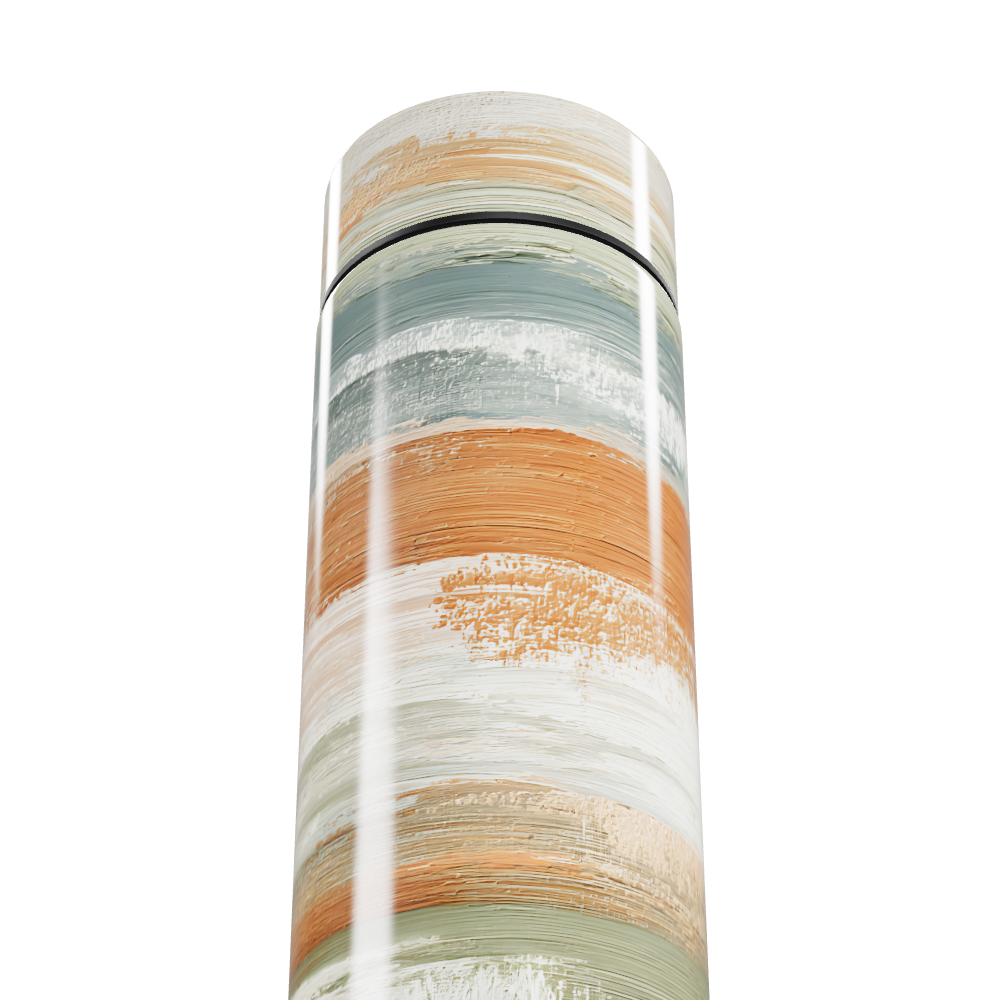 Garrafa Térmica Touch Listrada Colorida