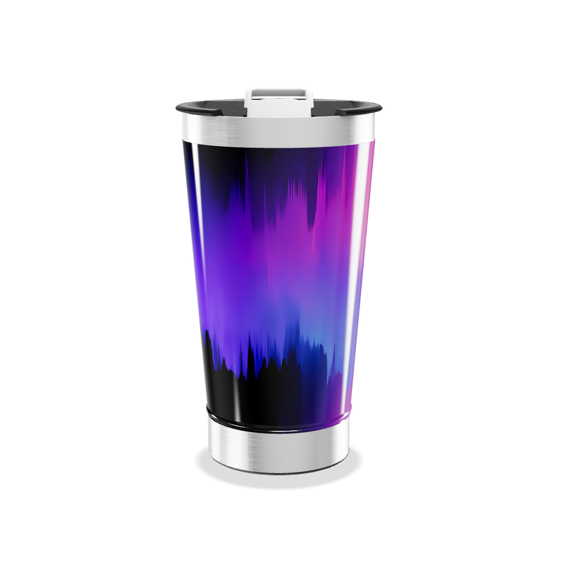 Copo Térmico - Estampa Aurora Inox