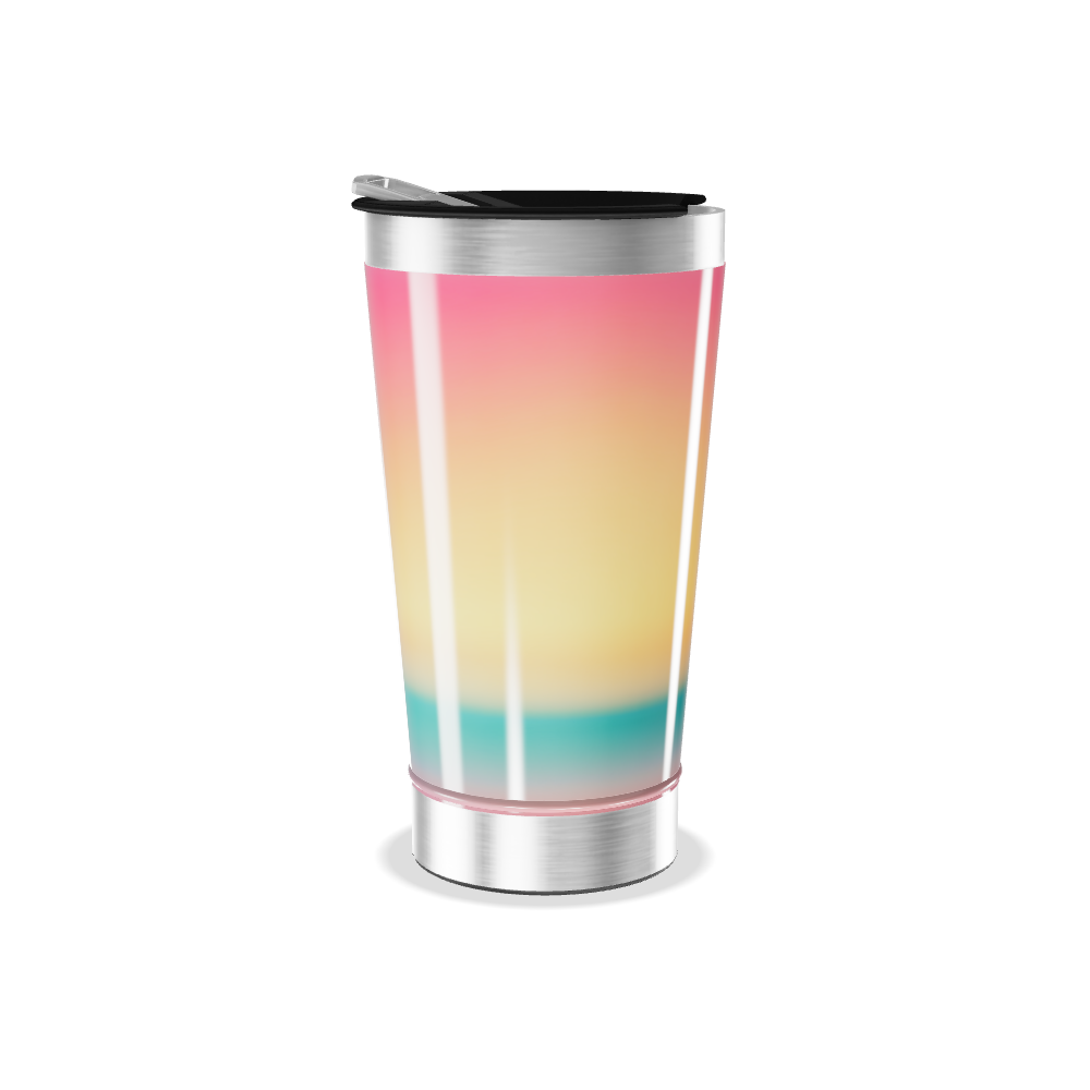 Copo Térmico - Degradê Colorido Aço Inox