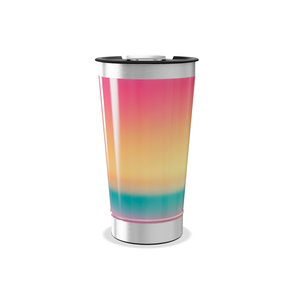 Copo Térmico - Degradê Colorido Aço Inox