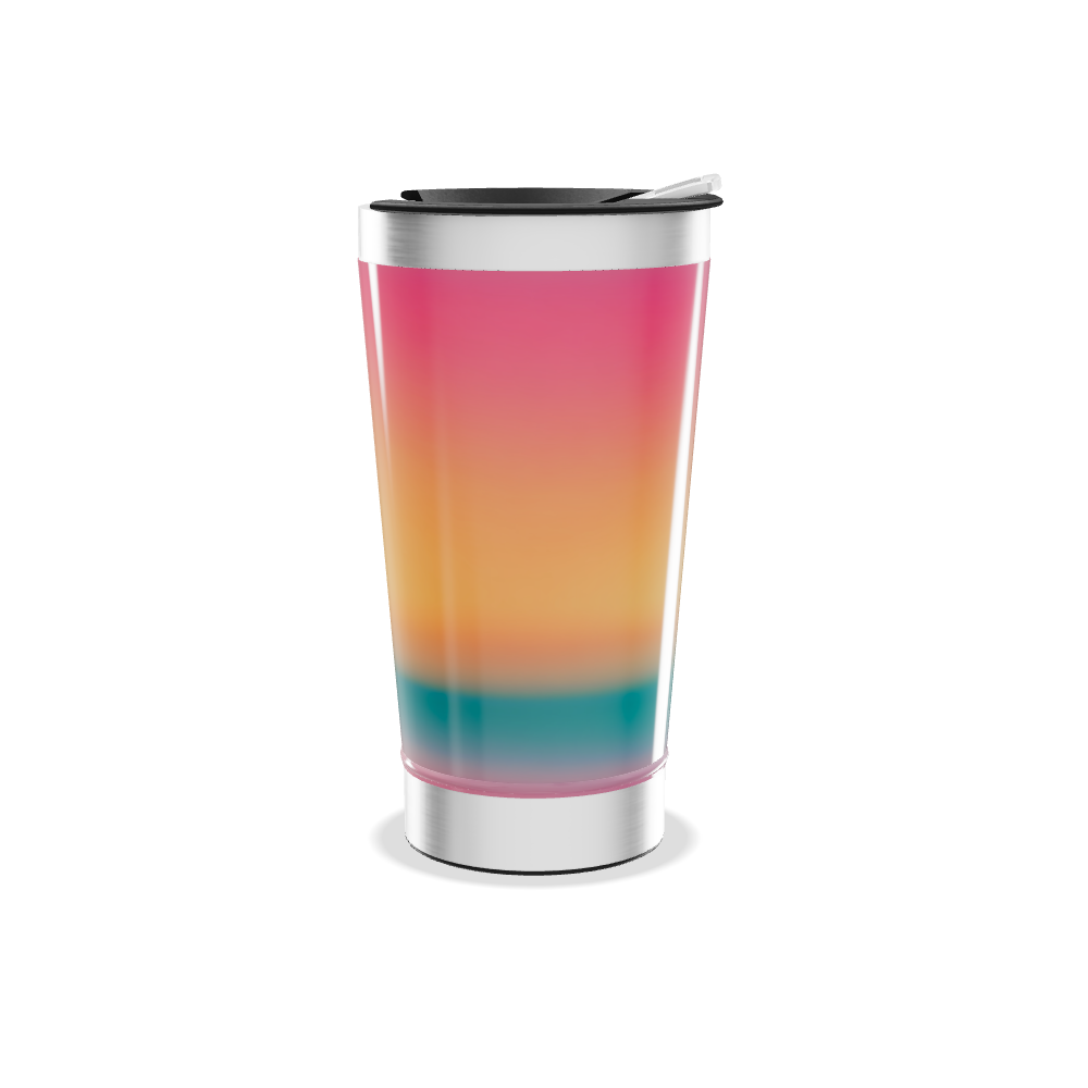 Copo Térmico - Degradê Colorido Aço Inox