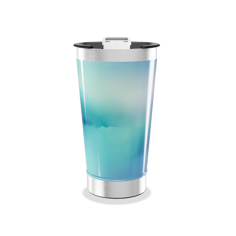 Copo Térmico - Azul Degradê Inox