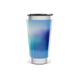 Copo Térmico - Azul Degradê Inox