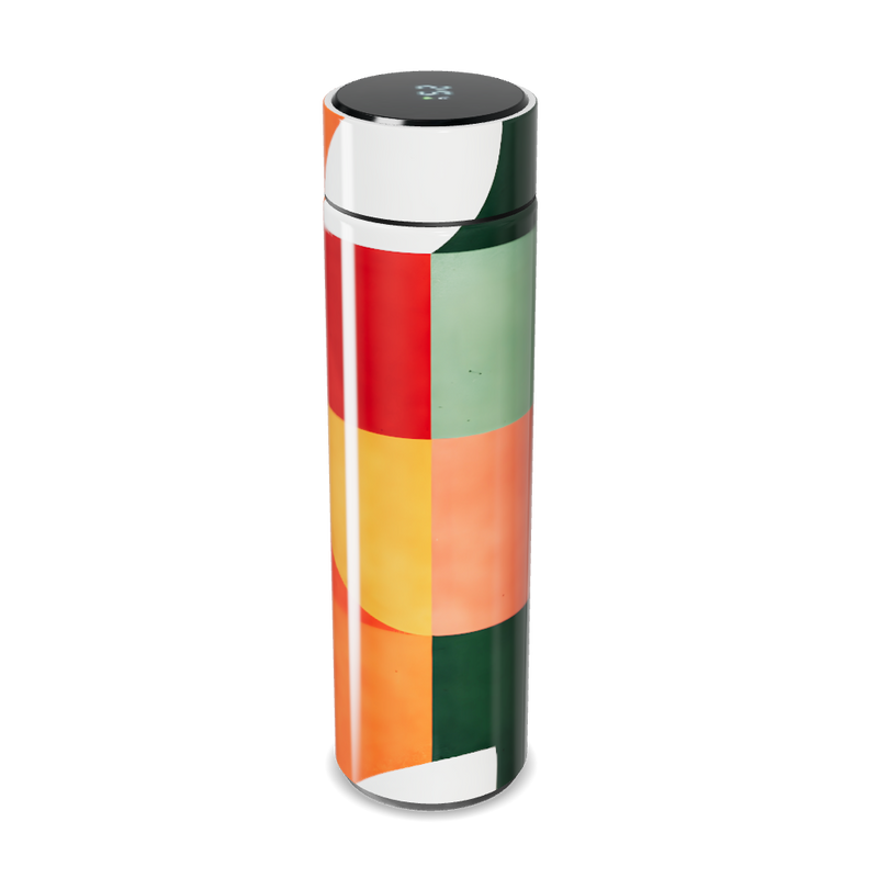 Garrafa Térmica Touch - Colorida Digital Display