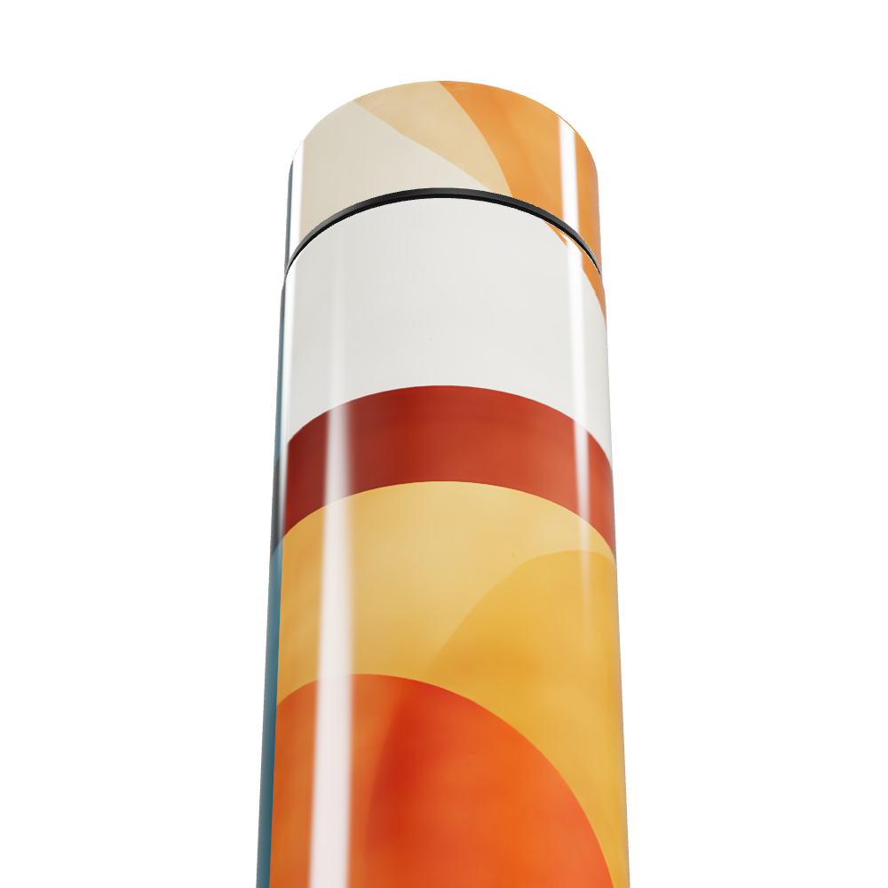 Garrafa Térmica Touch - Estampa Colorida Aço Inox