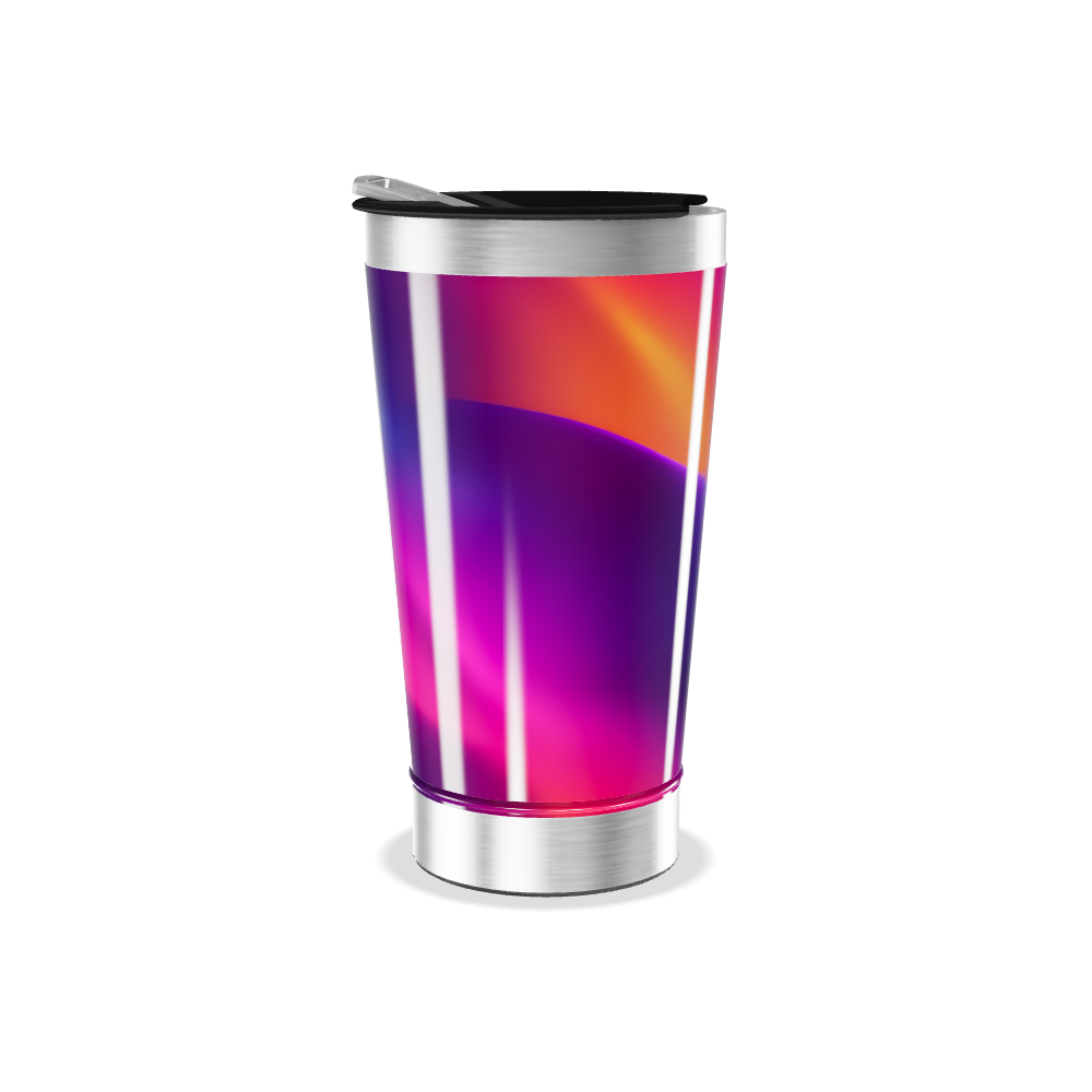 Copo Térmico - Estampa Degradê Colorida