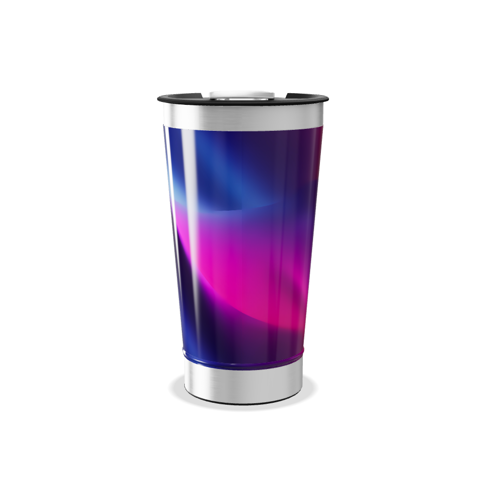 Copo Térmico - Estampa Degradê Colorida