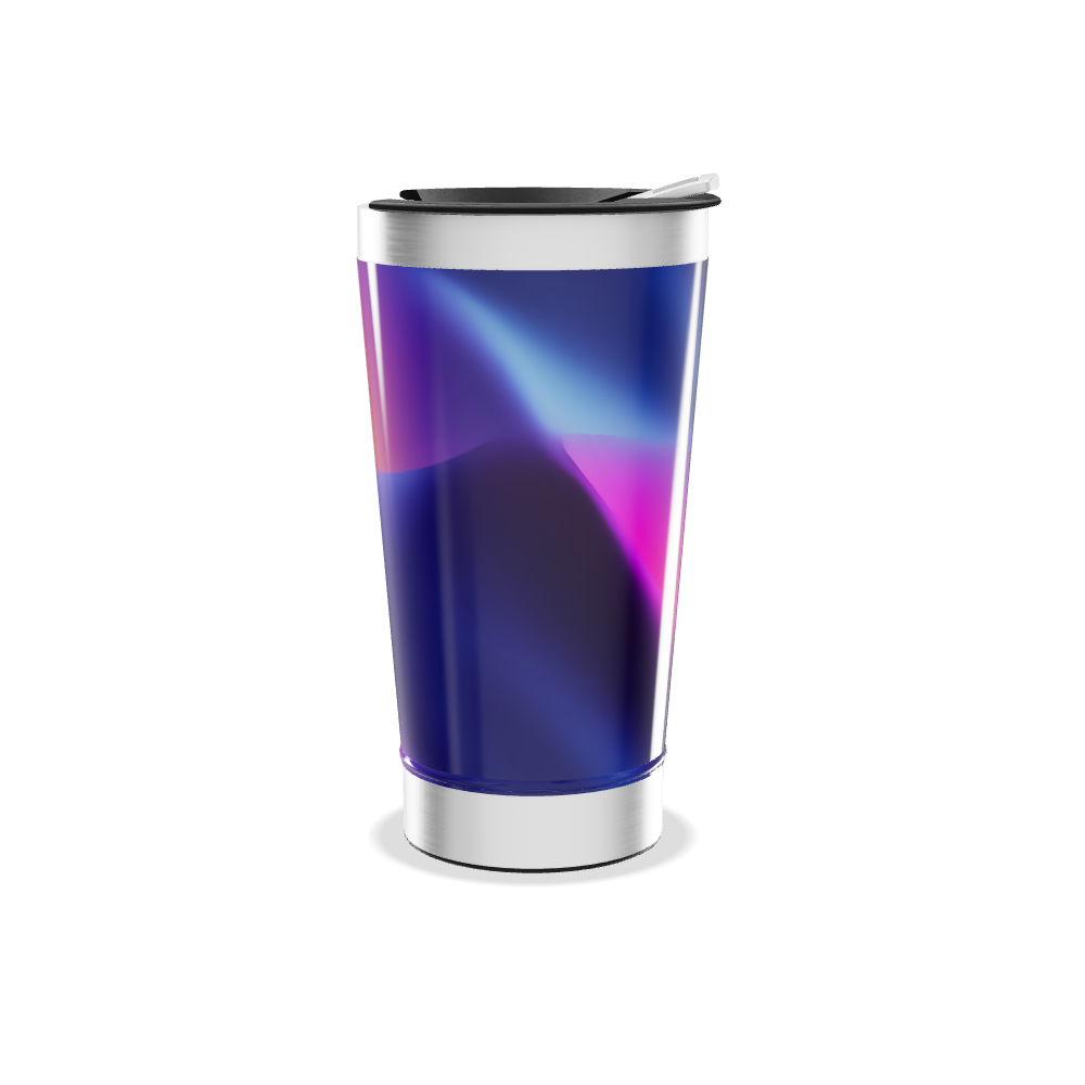 Copo Térmico - Estampa Degradê Colorida