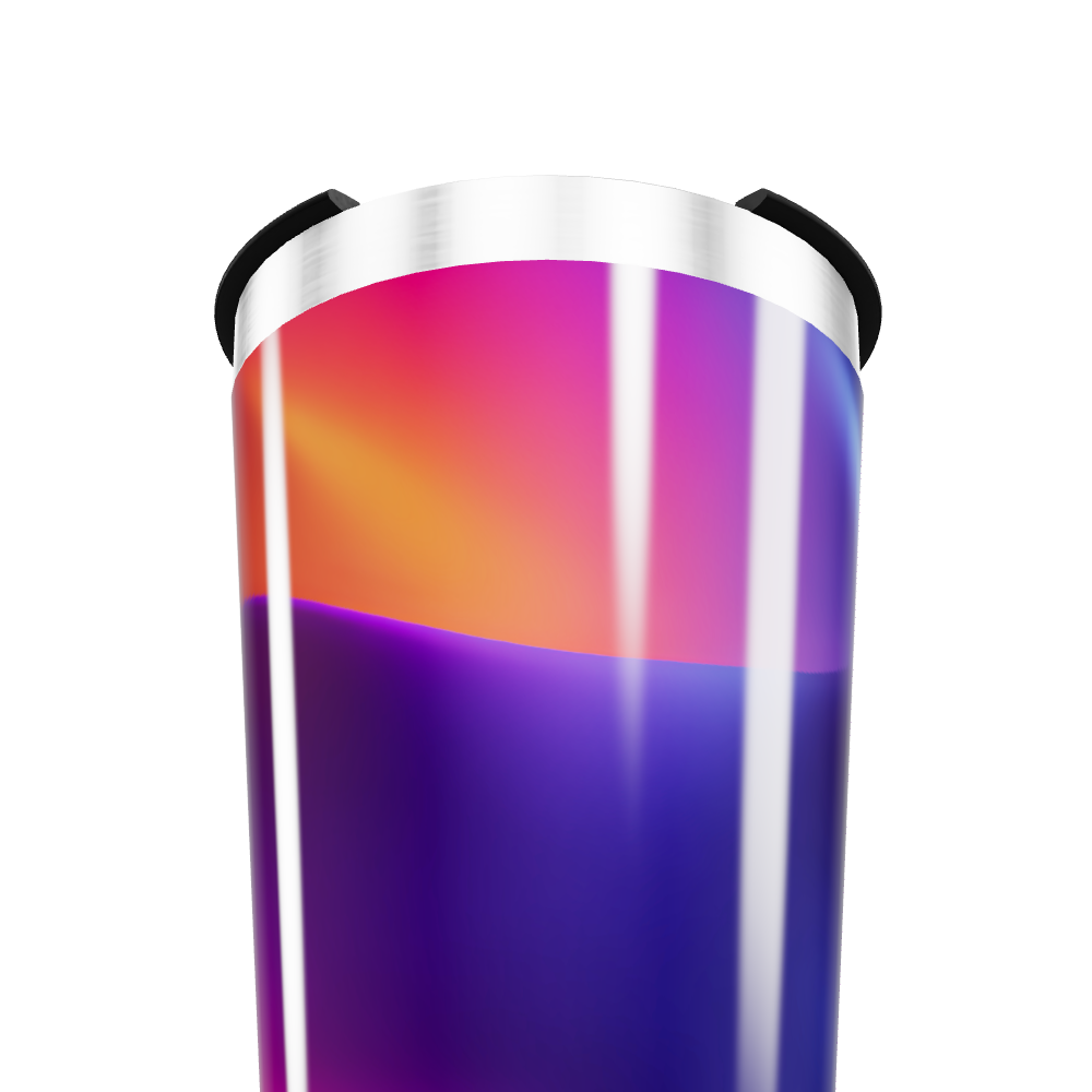 Copo Térmico - Estampa Degradê Colorida