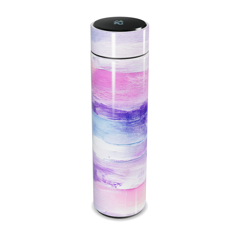 Garrafa Térmica Touch - Colorida com Display LED