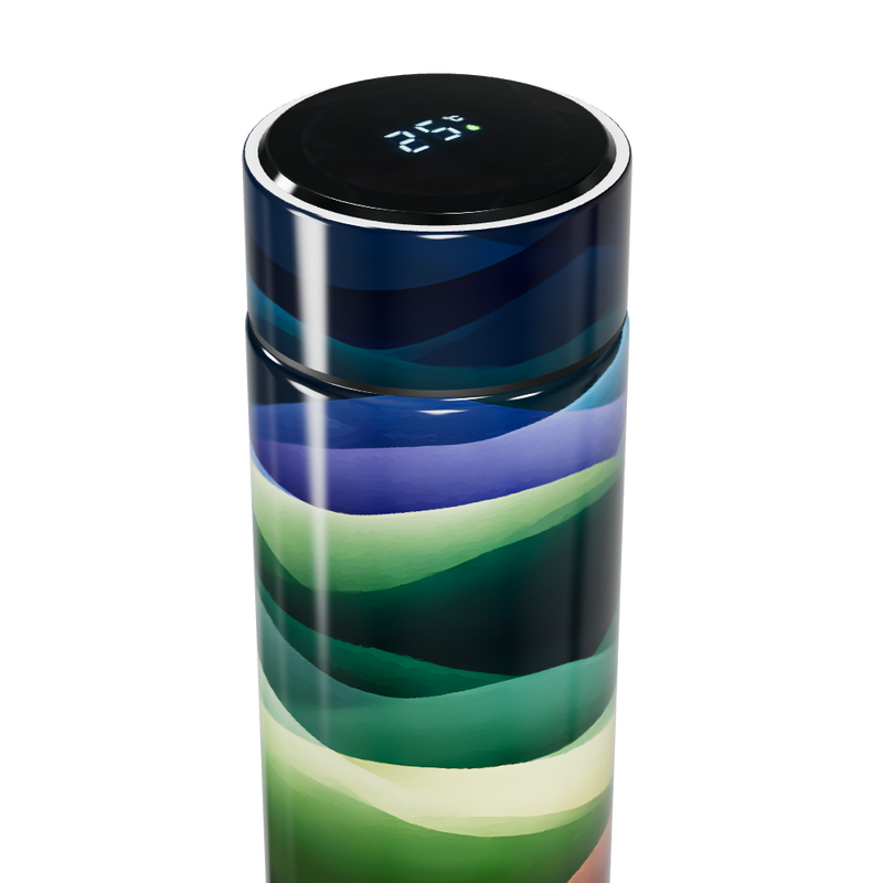 Garrafa Térmica Touch - Colorida Digital Inox