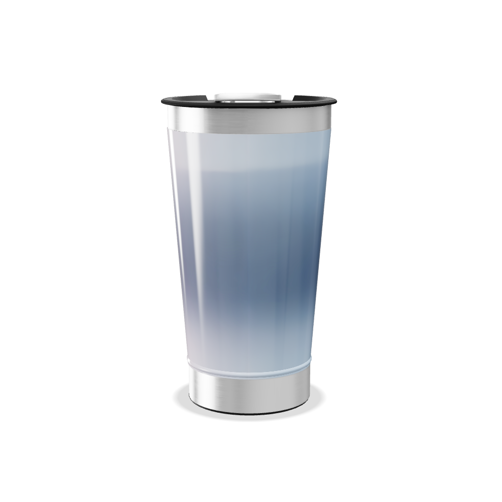 Copo Térmico - Degradê Azul Aço Inox