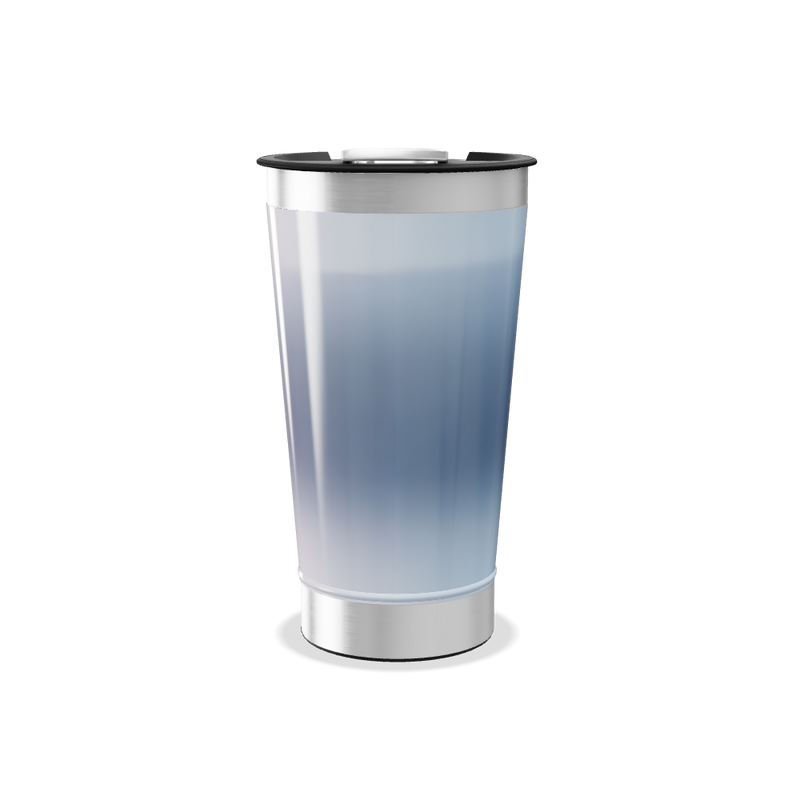 Copo Térmico - Degradê Azul Aço Inox