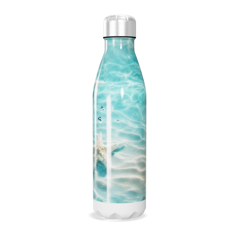 Garrafa Inox Estampada Estrelas do Mar