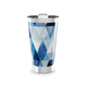 Copo Térmico - Estampa Geométrica Azul