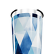 Copo Térmico - Estampa Geométrica Azul