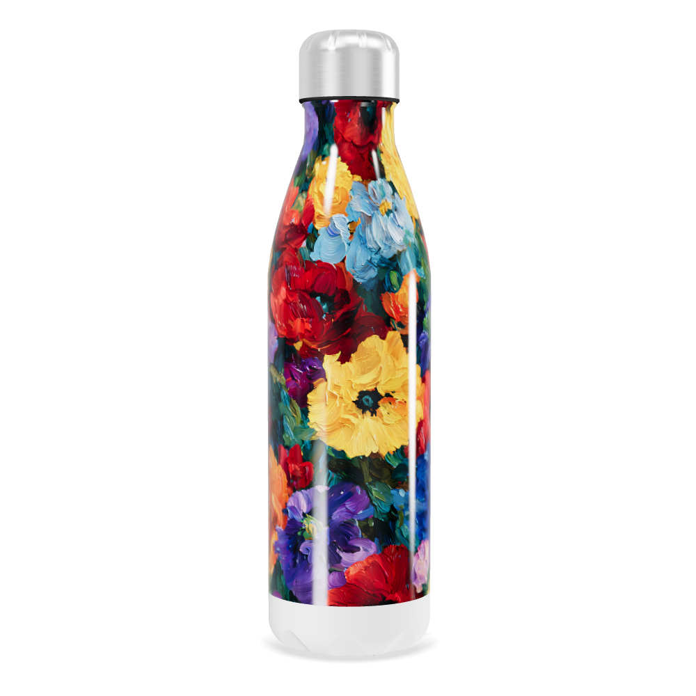 Garrafa Inox - Floral Colorida 500ml