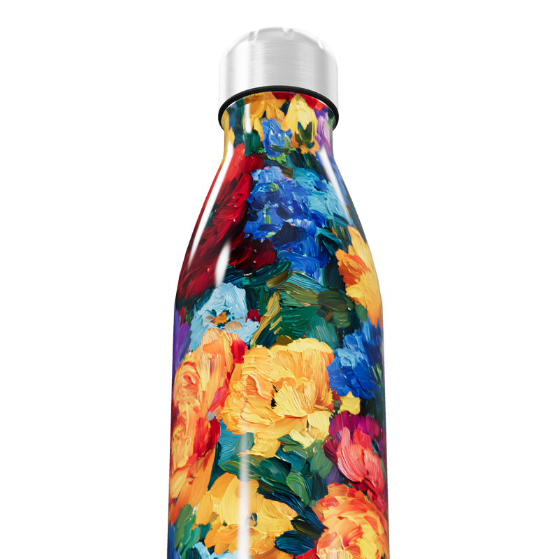 Garrafa Inox - Floral Colorida 750ml