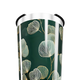 Copo Térmico - Floral Verde Metalizado