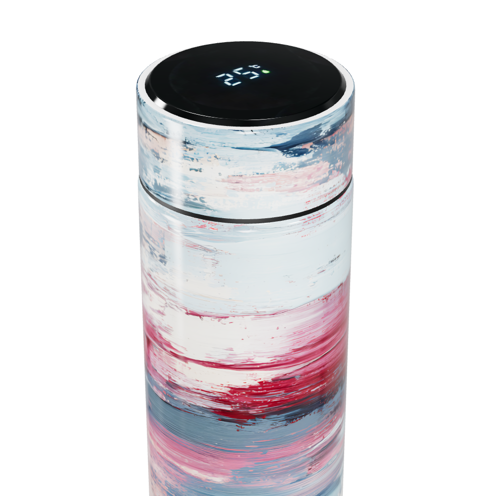 Garrafa Térmica Touch - Pinceladas Coloridas