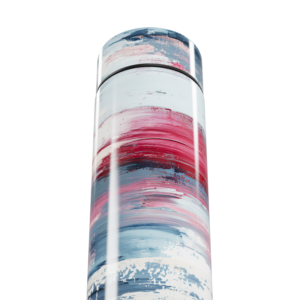 Garrafa Térmica Touch - Pinceladas Coloridas