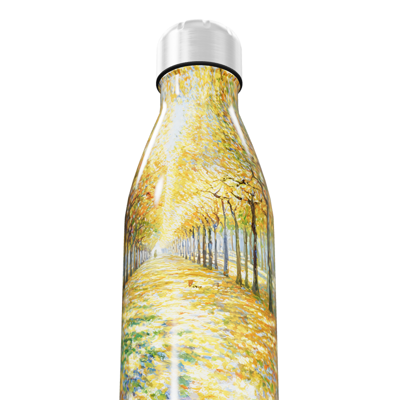 Garrafa Inox Pintura Paisagem