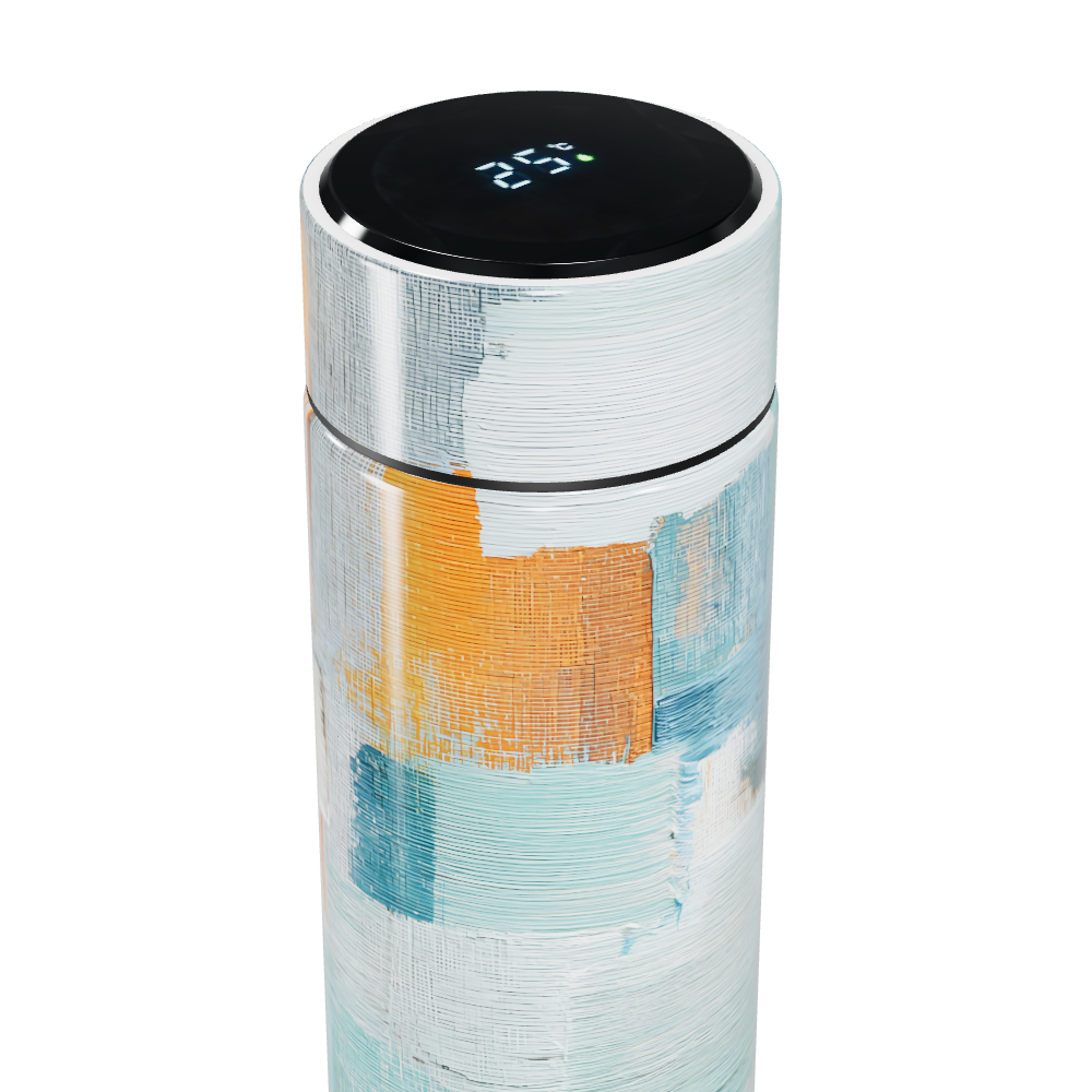 Garrafa Térmica Touch Pintura Colorida