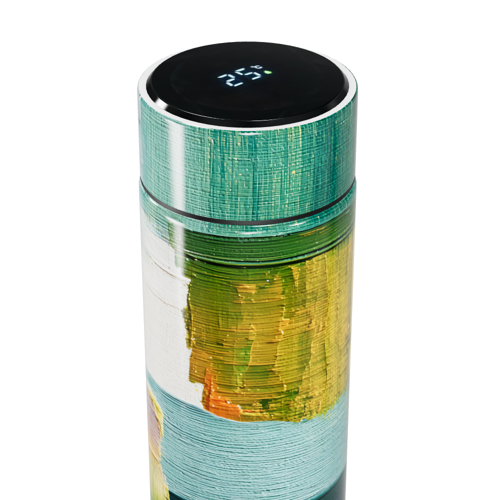 Garrafa Térmica Touch - Design Colorido Pintura