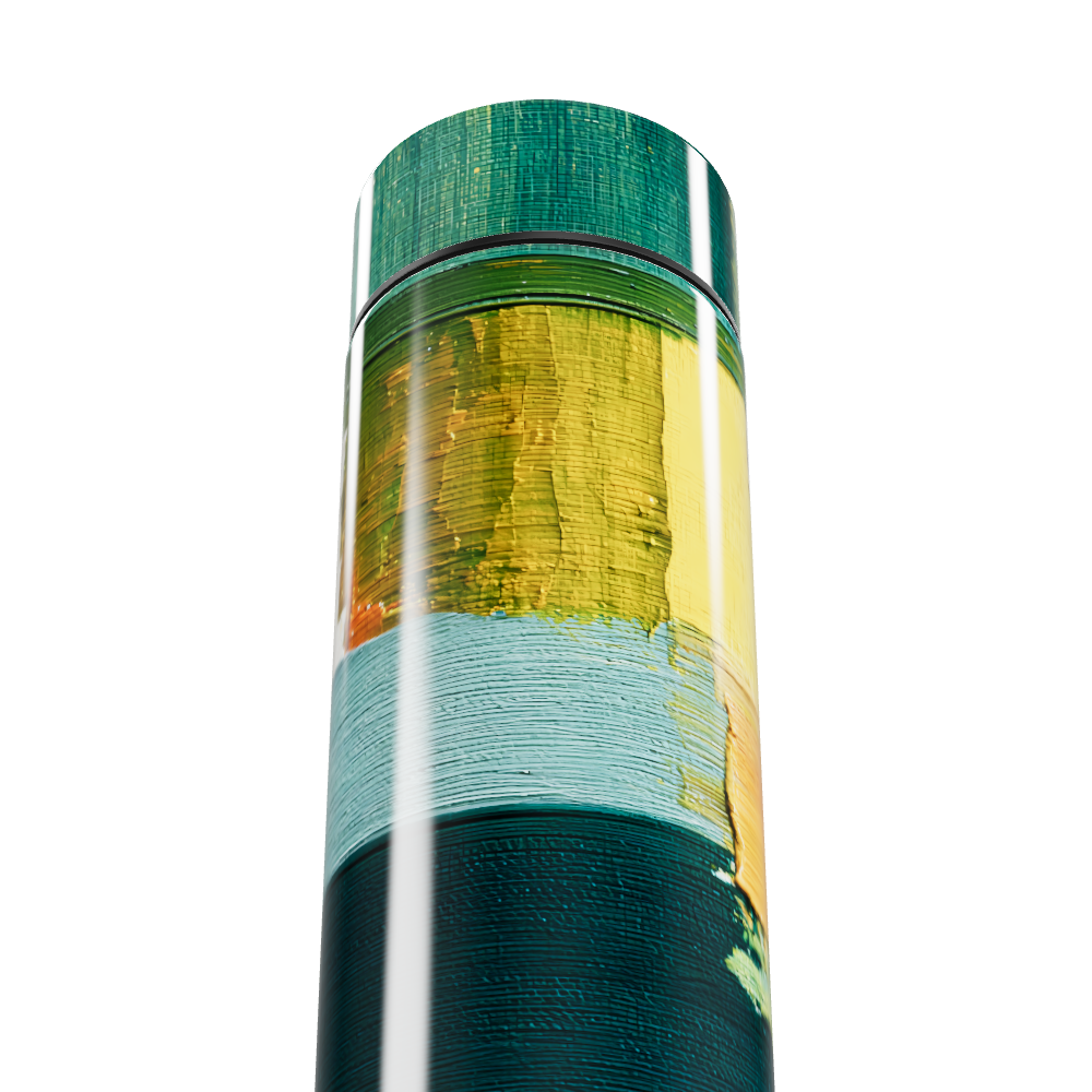 Garrafa Térmica Touch - Design Colorido Pintura