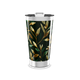 Copo Térmico - Folhas Verde e Dourado