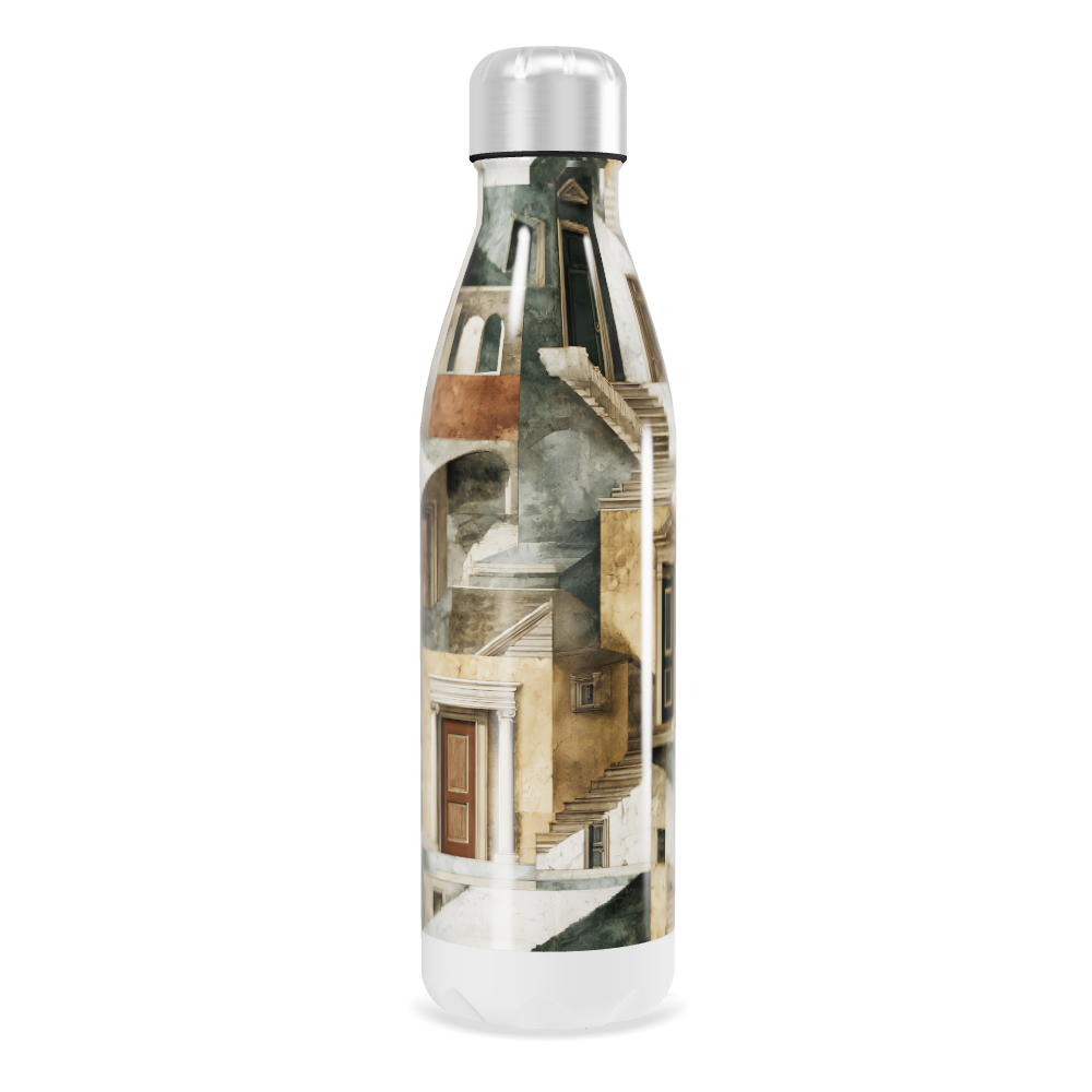 Garrafa Inox - Estampa Arquitetura