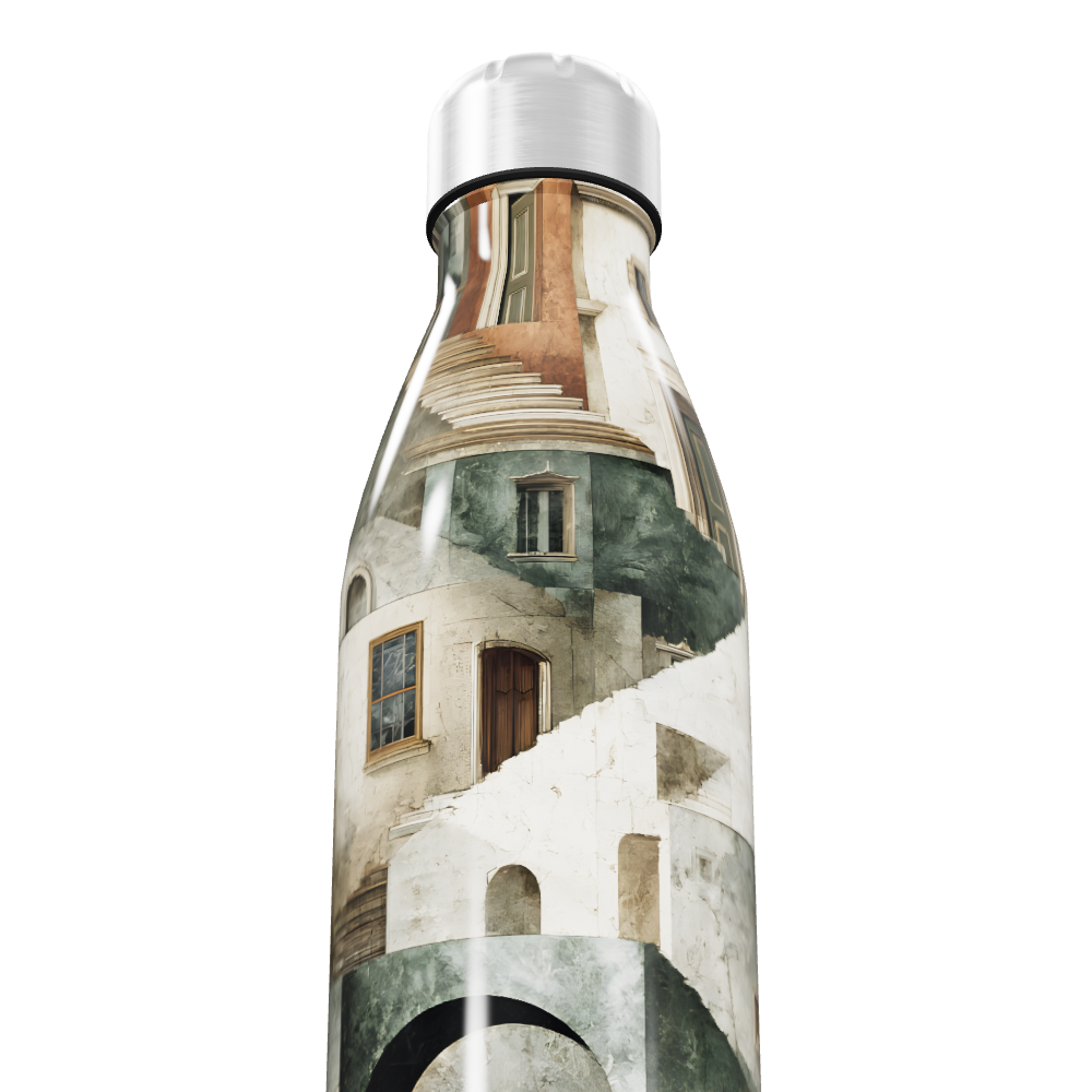 Garrafa Inox - Estampa Arquitetura