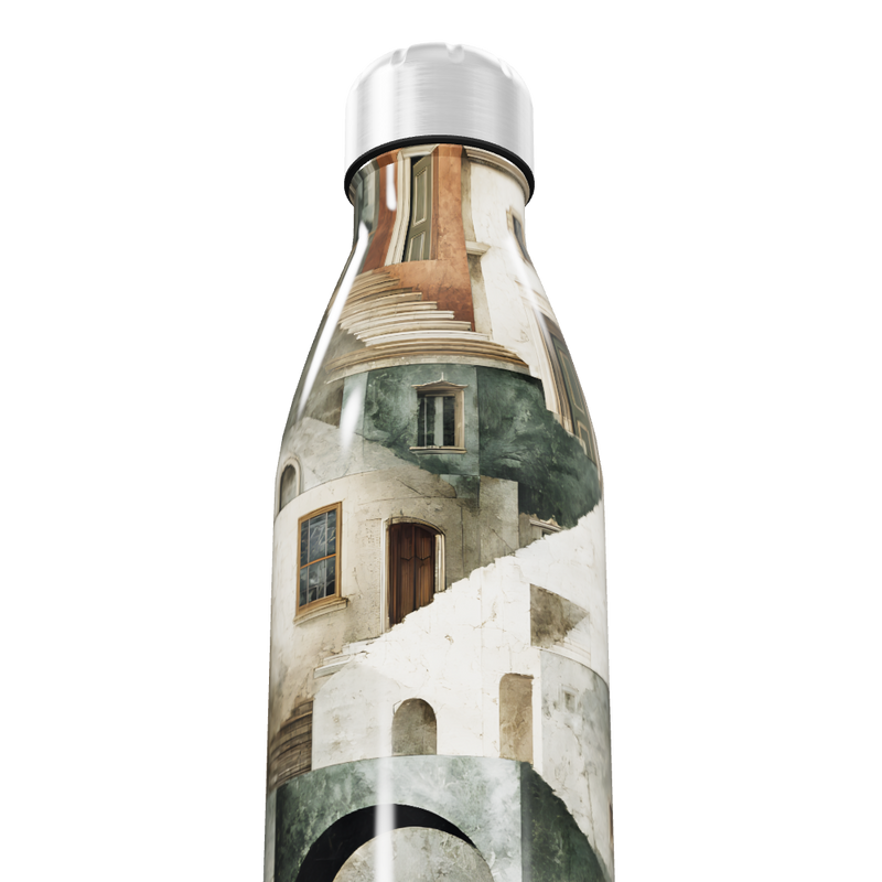 Garrafa Inox - Estampa Arquitetura