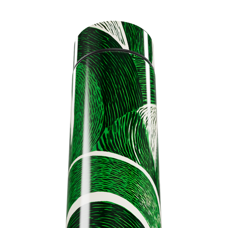 Garrafa Térmica Touch - Verde com Estampa