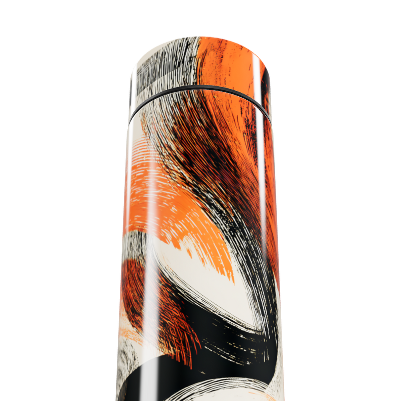 Garrafa Térmica Touch - Estampa Abstrata Colorida