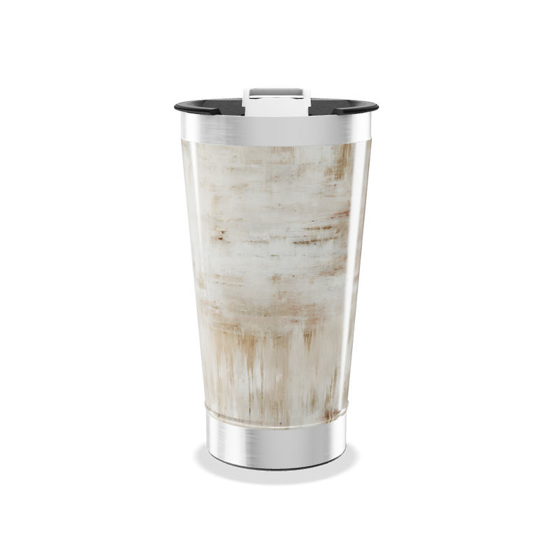 Copo Térmico - Efeito Madeira Bege