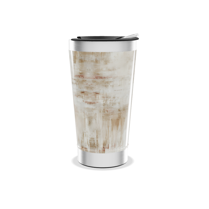 Copo Térmico - Efeito Madeira Bege
