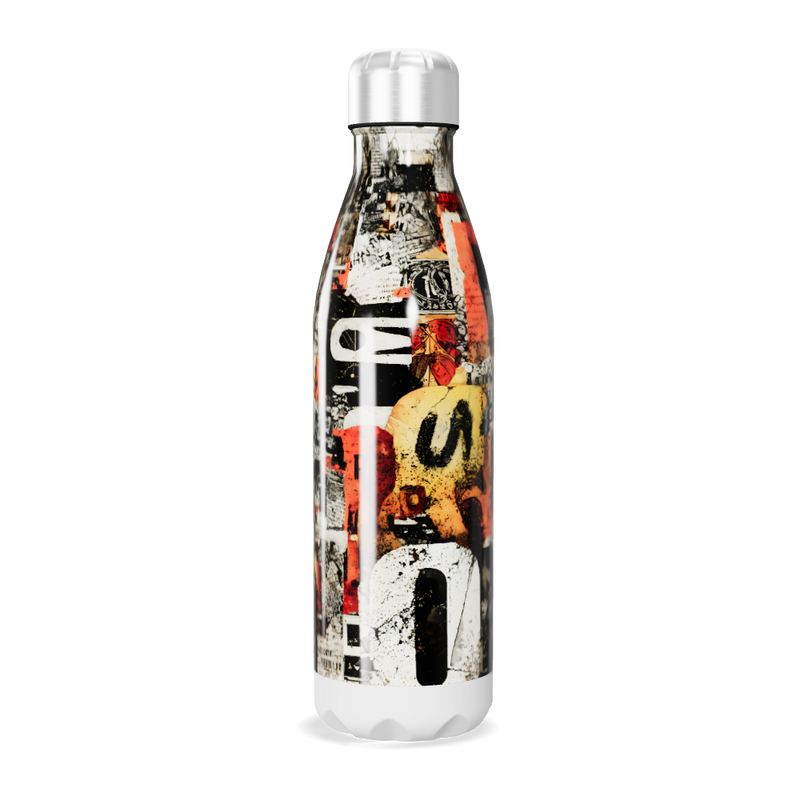 Garrafa Inox - Estampa Urbana Colorida