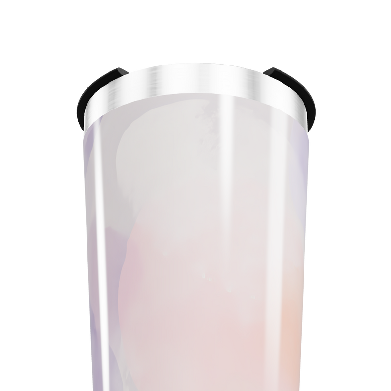 Copo Térmico - Transparente com Base Prata