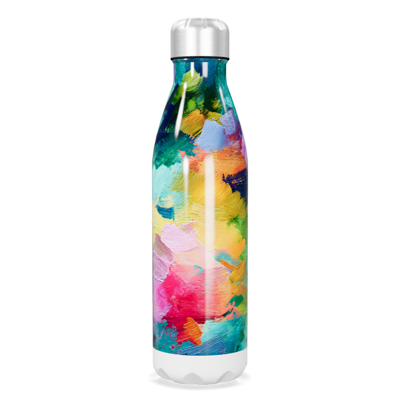 Garrafa Inox - Estampa Colorida