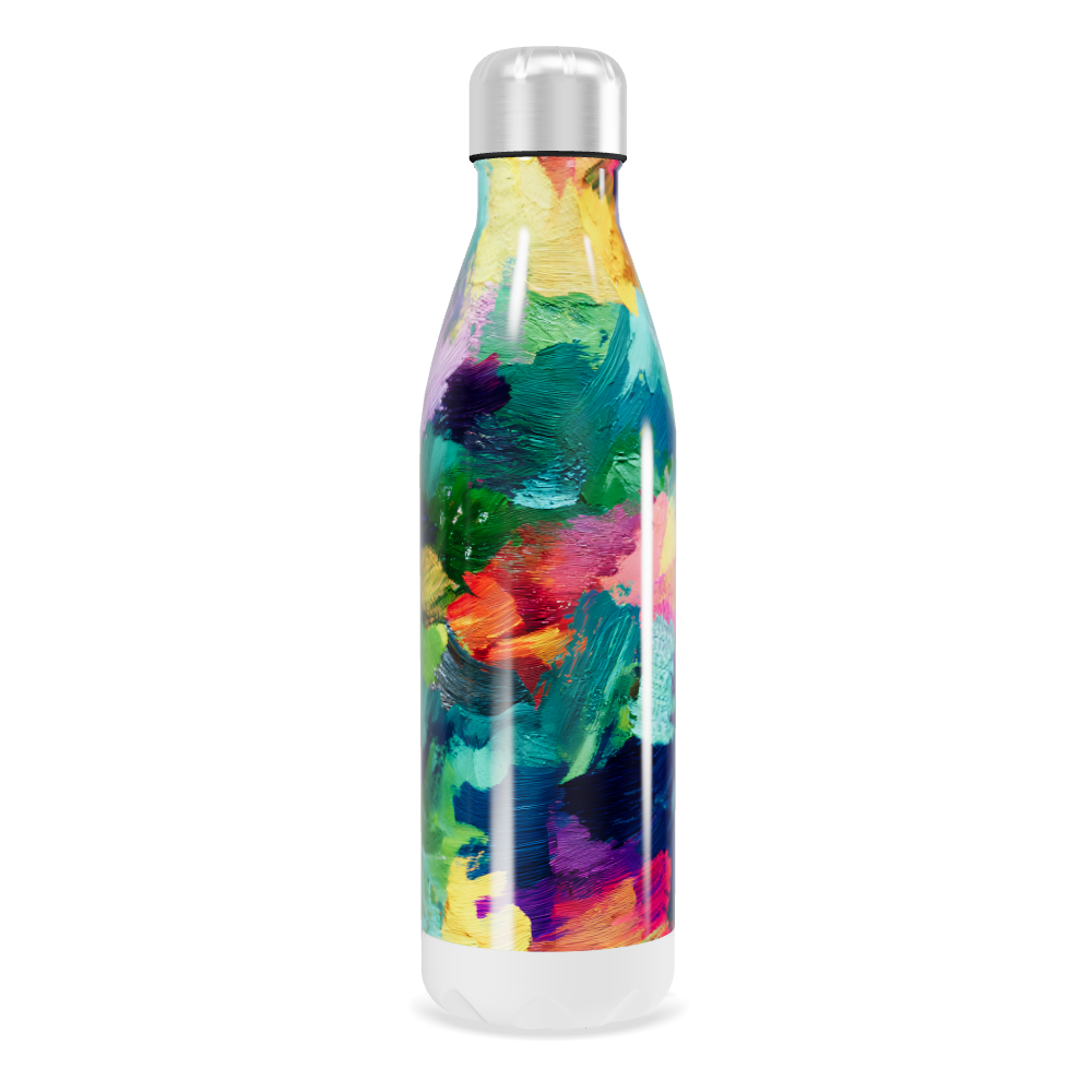 Garrafa Inox - Estampa Colorida