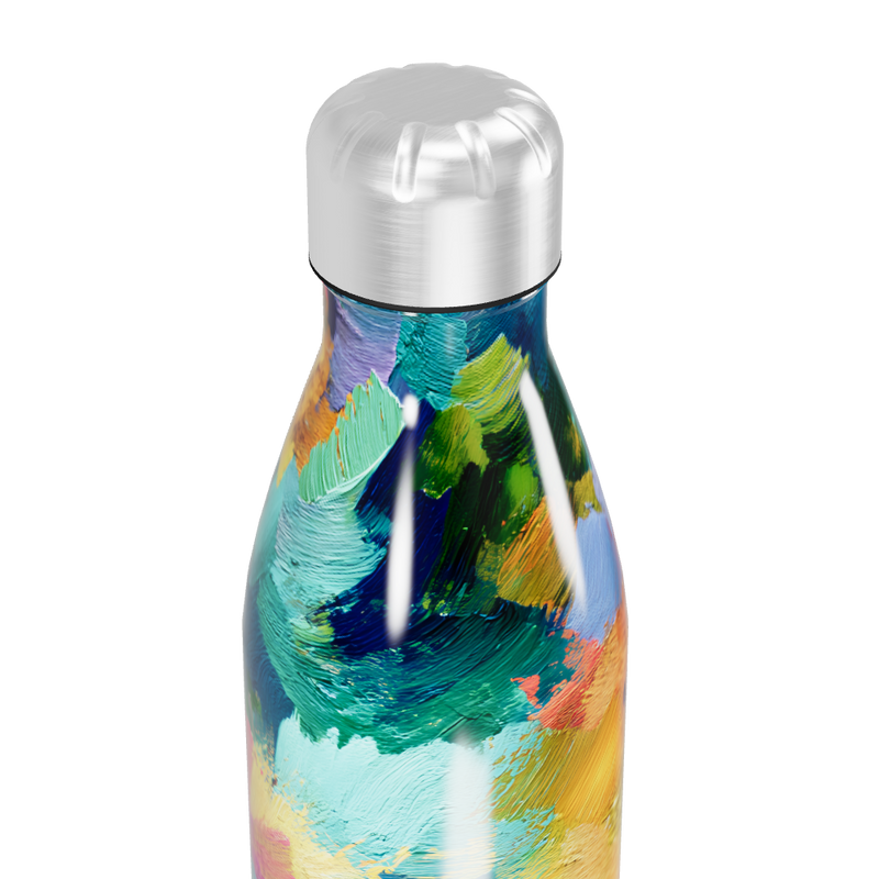 Garrafa Inox - Estampa Colorida