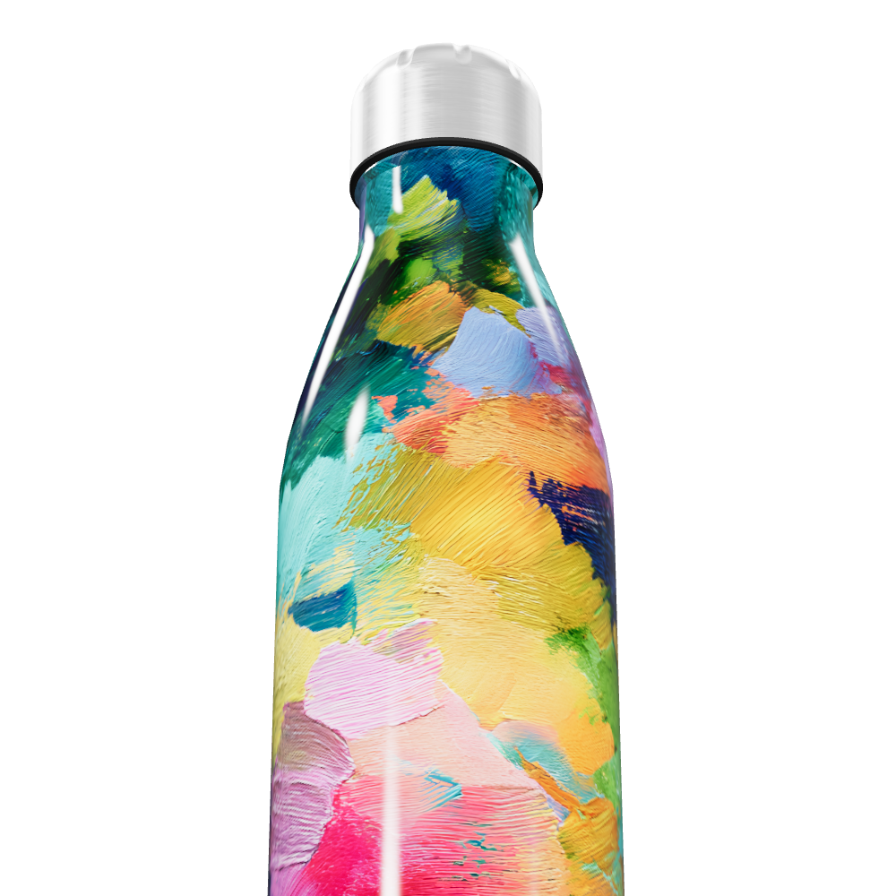 Garrafa Inox - Estampa Colorida