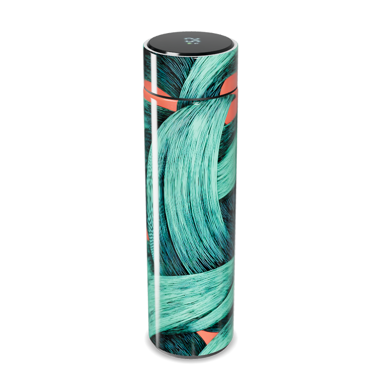 Garrafa Térmica Touch - Verde Estampada Digital