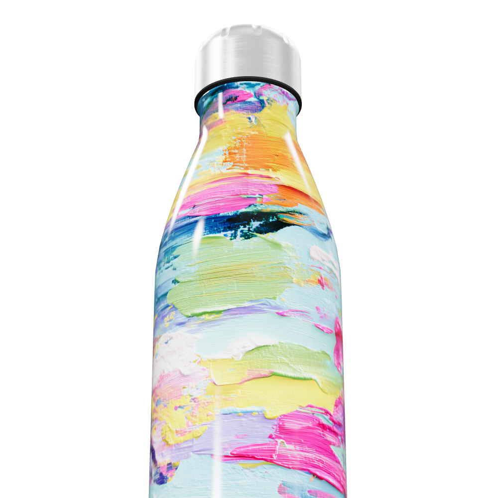 Garrafa Inox - Estampa Colorida 500ml